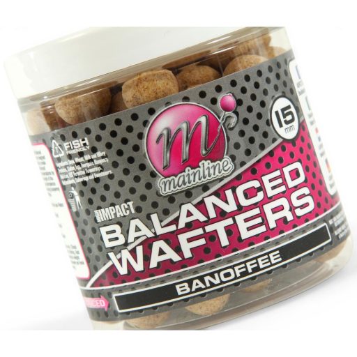 Mainline High Impact Balanced Wafters kikönnyített horogcsali Banoffee 12mm