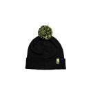 RidgeMonkey APEarel Dropback Bobble Hat Black téli sapka