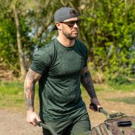 RidgeMonkey APEarel Cooltech Camo Edition T-Shirt póló S