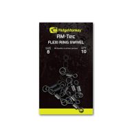 RidgeMonkey RM-Tec Flexi Ring Swivel karikás forgó