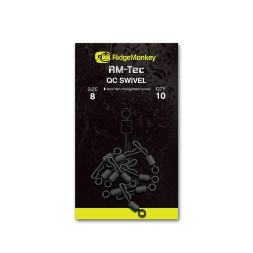 RidgeMonkey RM-Tec QC Swivel gyorskapcsos forgó 8
