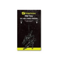   RidgeMonkey RM-Tec QC Heli Ring Swivel karikás gyorskapcsos forgó