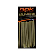 Rok Fishing Zig Sleeves Camo Green gubancgátló hüvely
