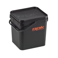   Rok Square Bait Bucket szögletes csalis vödör fedéllel 17 liter