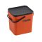 Rok Square Bait Bucket szögletes csalis vödör fedéllel 17 liter