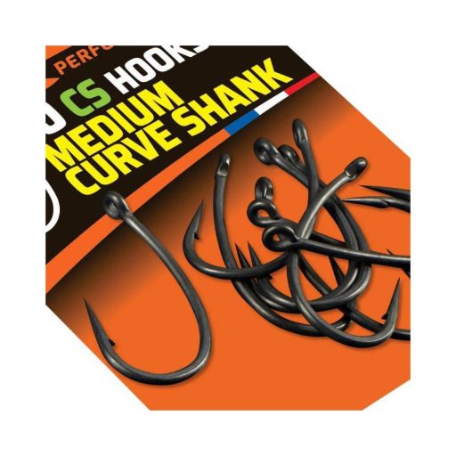 Rok Fishing Medium Curve Shank Hook pontyozó horog