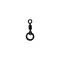 Sedo Micro Swivel with Ring  karikás microforgó