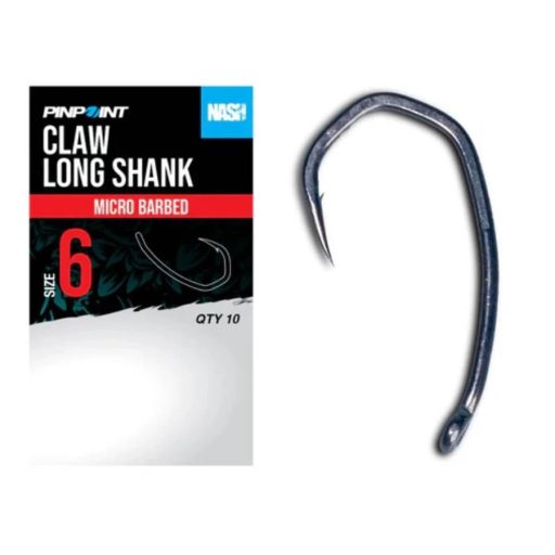 Nash Pinpoint Claw Long Shank pontyozó horog 2