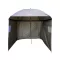 TF Gear Compact Square Umbrella sátras ernyő - nyitott 2,5m