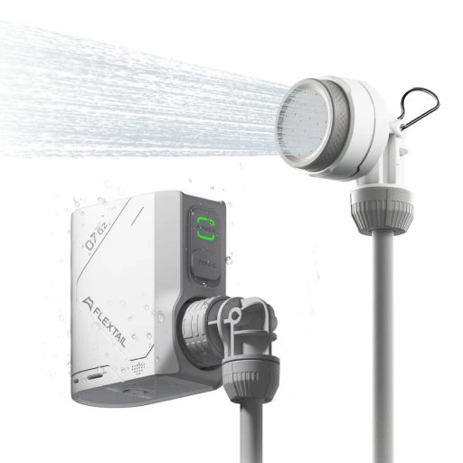 Flextail Tiny Shower hordozható újratölthető kültéri zuhany 2,5L/perc vízáramlással