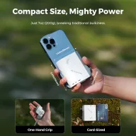   Flextail Tiny Shower hordozható újratölthető kültéri zuhany 2,5L/perc vízáramlással