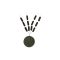 Gardner Covert Tungsten Link Sinkers High Bore előkesúly